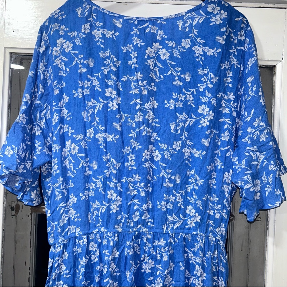 NWT KORI blue floral sundress 1XL - Picture 7 of 10